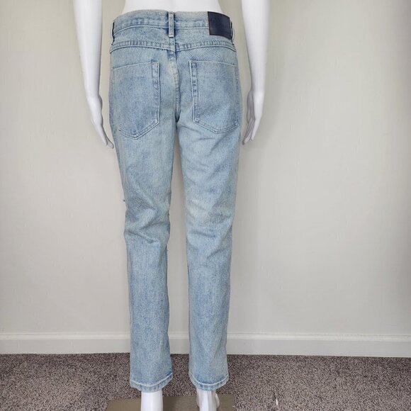 NWT One Teaspoon Awesome Baggies Ripped Distressed Relaxed Leg Jean Size 25 - Picture 2 of 12